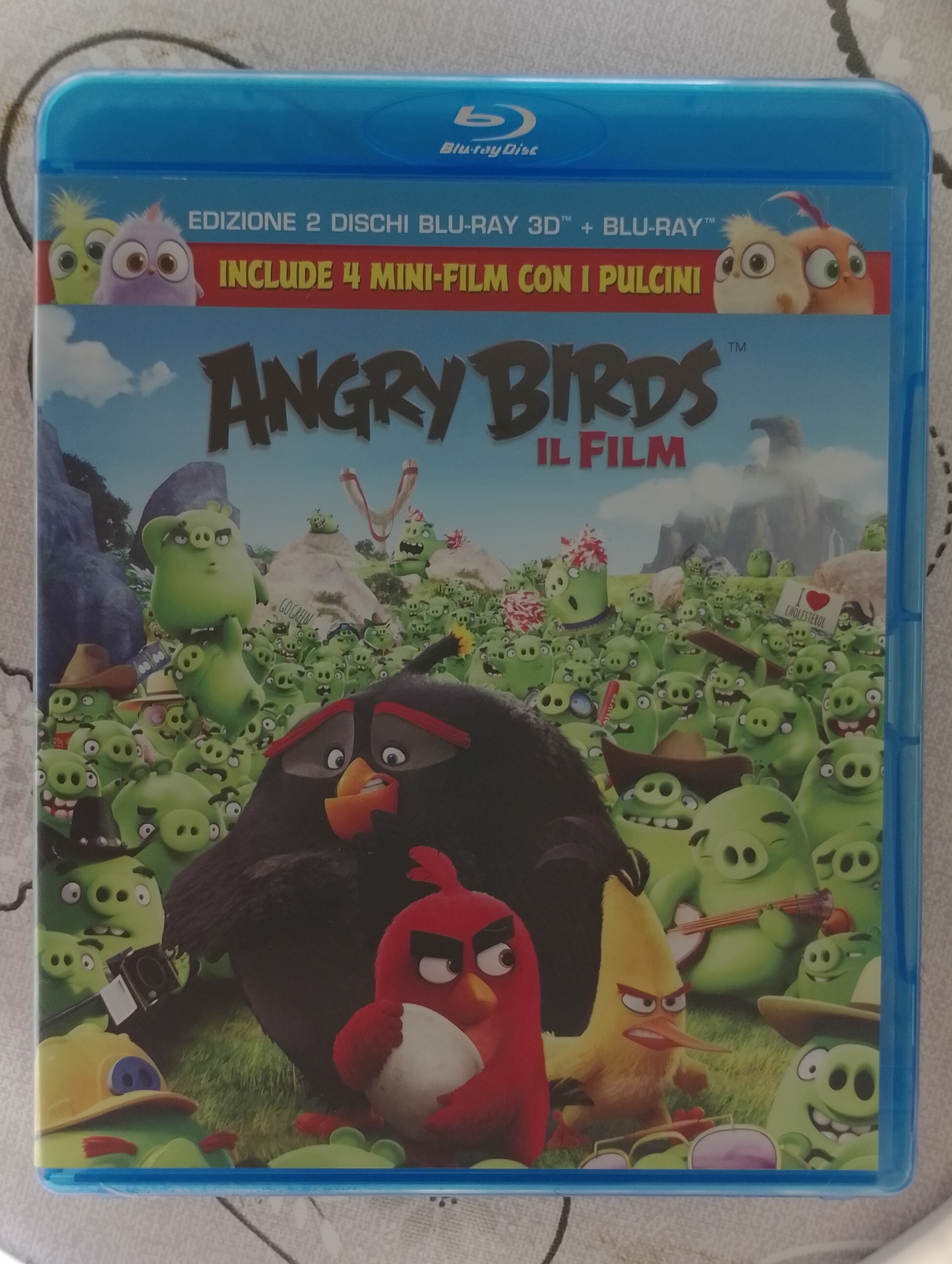 Angry Birds Il Film 3D 2D Blu Ray Nuovo