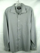Pronto Uomo Non Iron Mens Casual Dress Shirt Size XL Modern Fit 100 Cotton