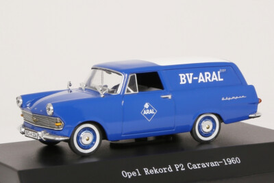 Opel Rekord P2 Caravan - 1960 BV-Aral blau Starline 1:43 Neu/OVP 560627