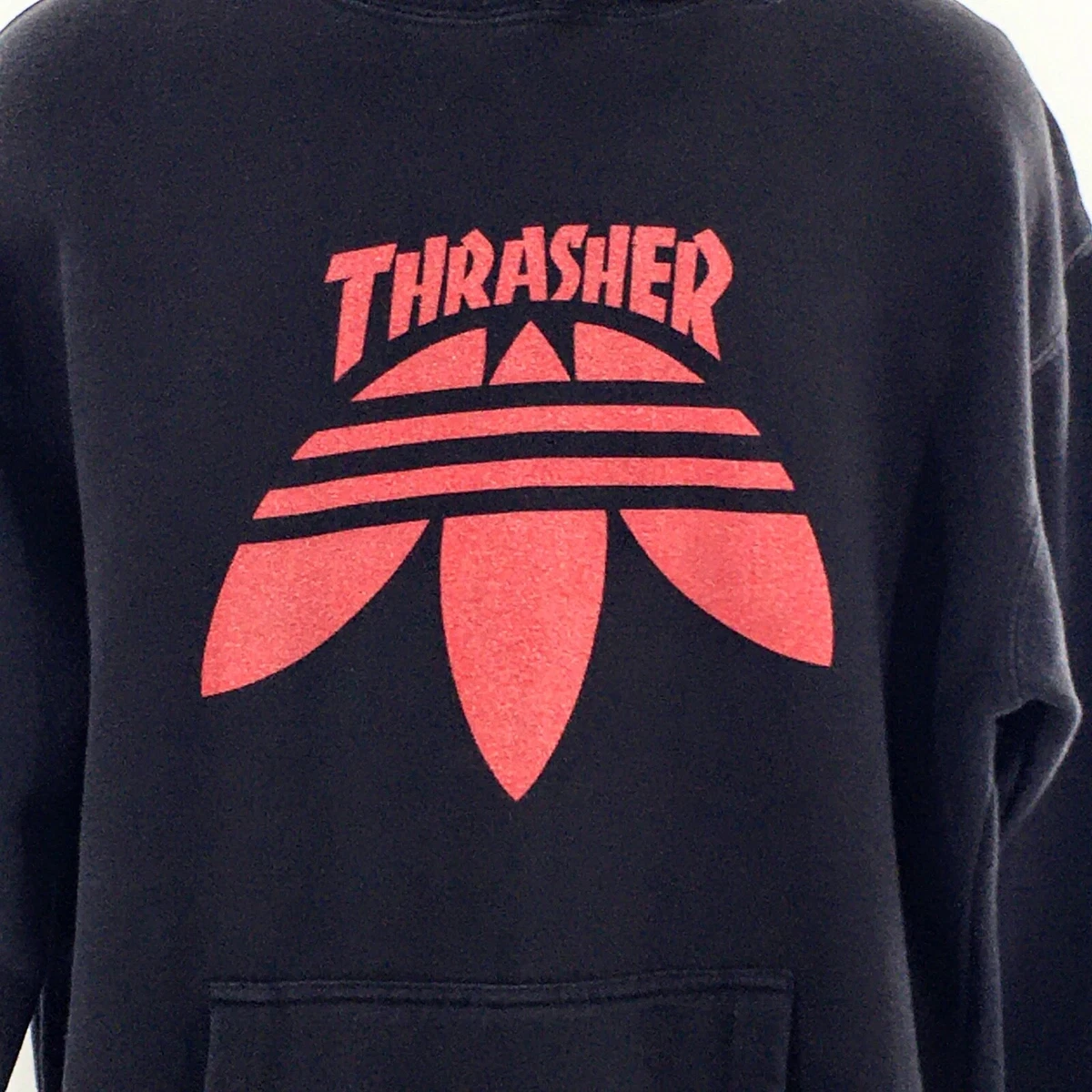 Adidas hoodie hotsell upside down logo