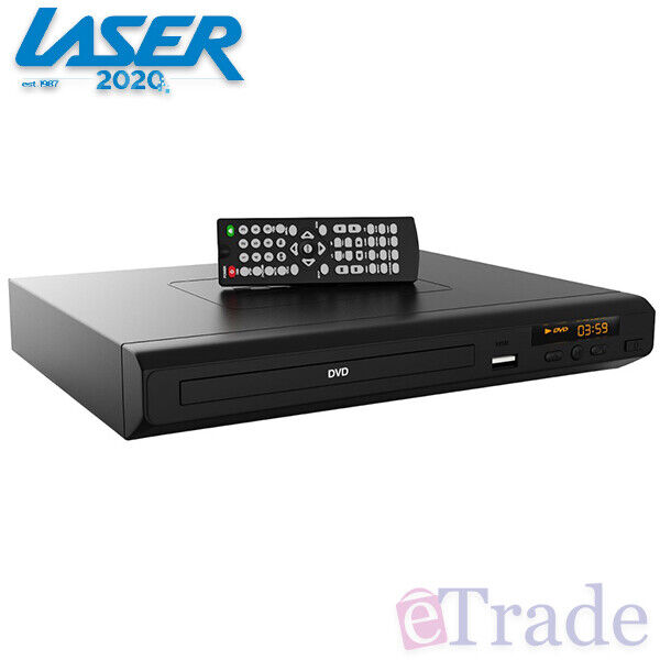 LASER DVD DIGITAL DVD PLAYER HDMI RCA & REMOTE USB MULTI REGION HD011