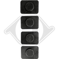 1X Blende StoßFäNger Diederichs ZUB00221 Hd Tuning FüR Hinten Vorne
