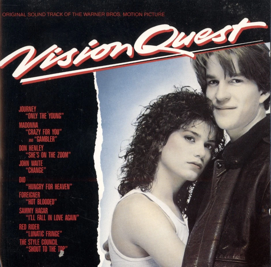 Geffen Vision Quest Soundtrack Madonna Journey (target CD 1985