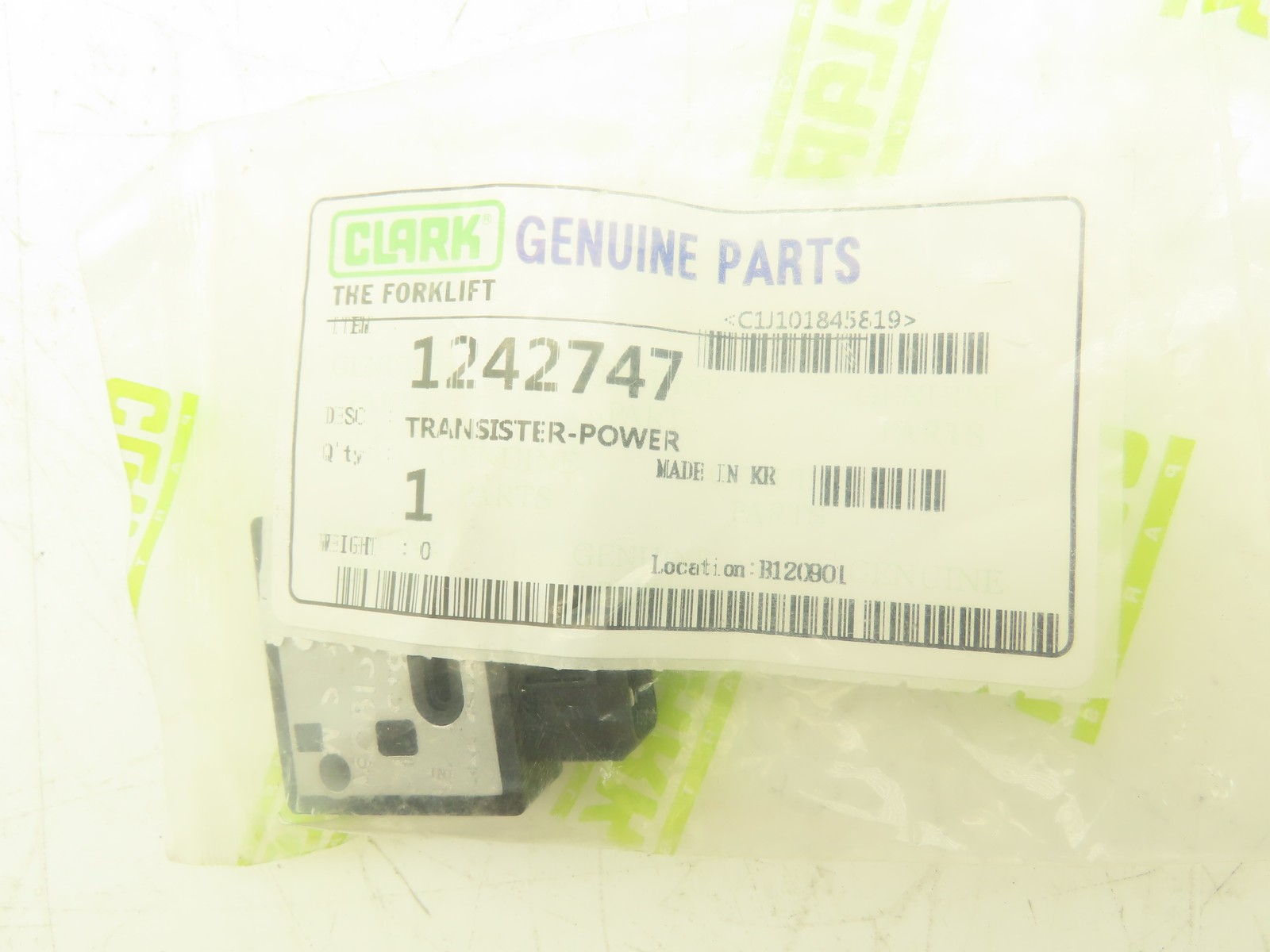 Hyundai 1242747 Clark Forklift Power Transistor Ignition Control Module ...