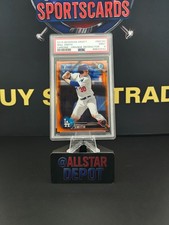 2016 BOWMAN CHROME DRAFT WILL SMITH TRUE ORANGE REFRACTOR /25 PSA 9