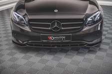 Maxton Design Frontlippe passend f&uuml;r Mercedes E W213 schwarz Hochglanz