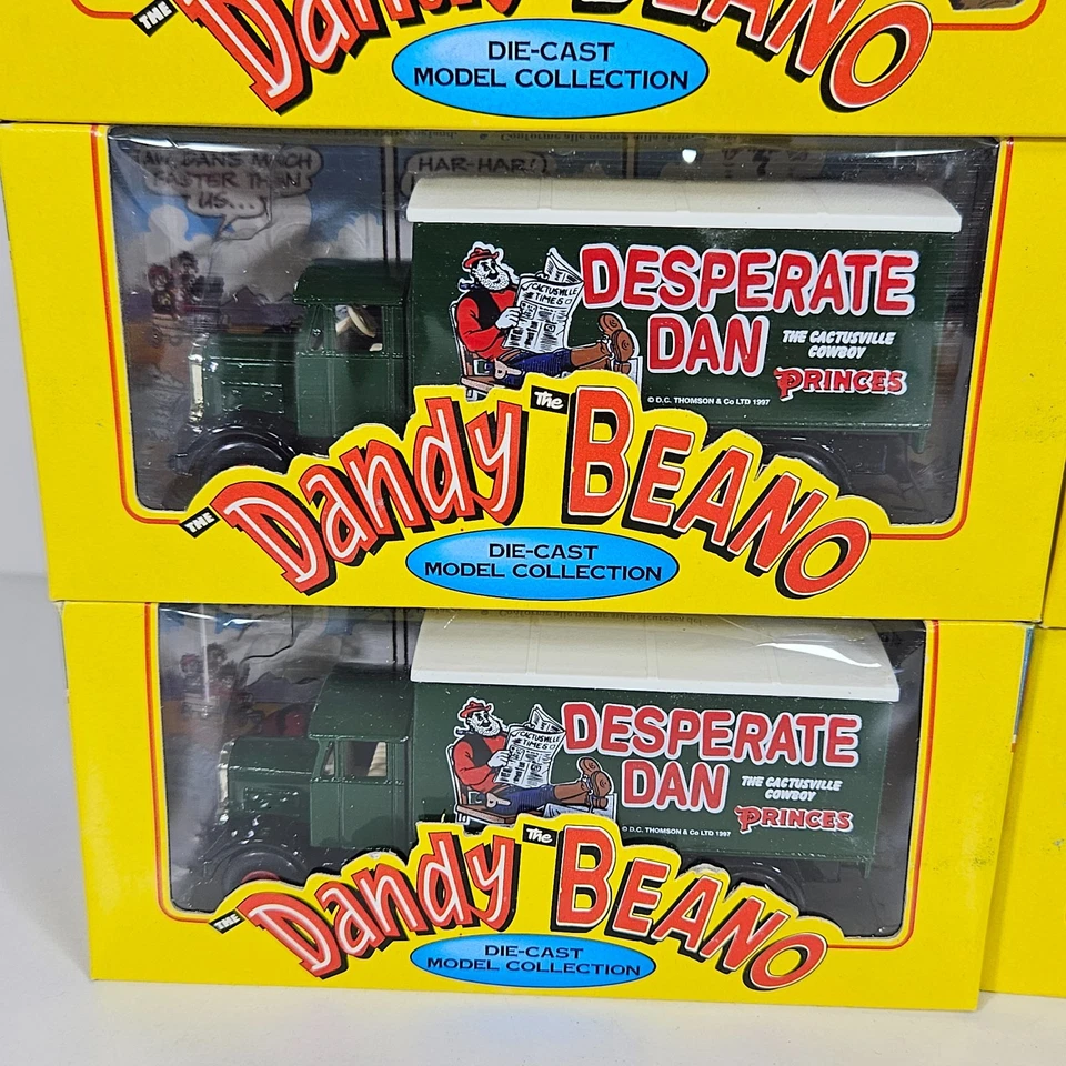 6 X Lledo Dandy Beano DieCast Collection Desperate Dan & Dennis Menace Model - Image 4 of 4
