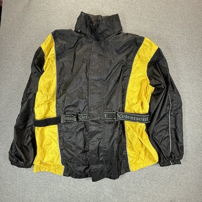 Xelement Advanced Motorcycle Gear Mens n Rain Suit Yellow Black Jacket Pants XL