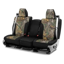 Saddleman 329531-31 Realtree Camo 1st Row XTRA w Black Custom Seat Covers