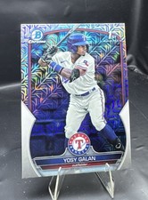 2023 Bowman Chrome 1st Mojo Refractor Yosy Galan #BCP-221 Texas Rangers
