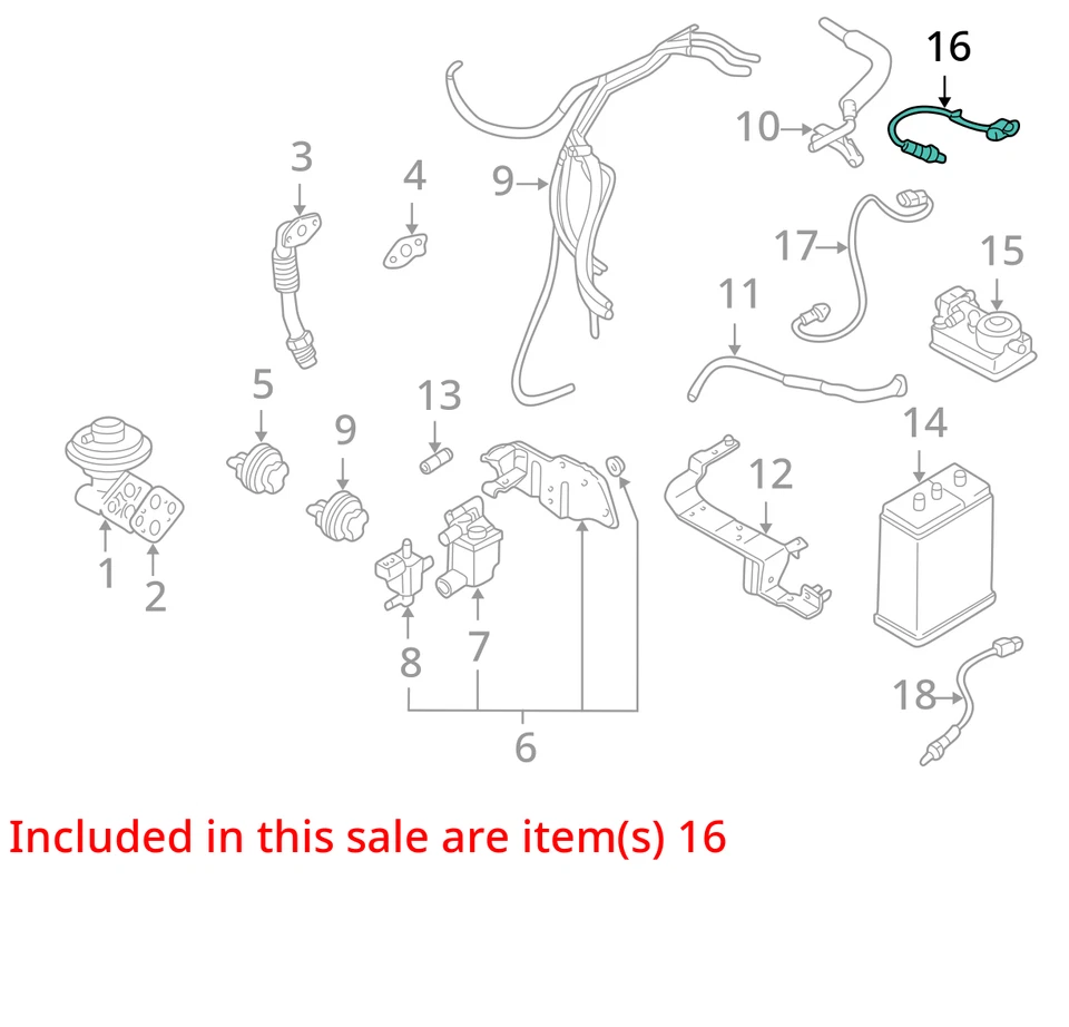 适合 1999 - 2012 三菱克莱斯勒 ECLIPSE GALANT 传感器 MD354851 - 全新原始设备制造商 — 第 2/3 张图片
