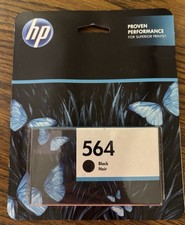 HP 564 Genuine Original Black Ink Cartridge Inkjet For HP Printers