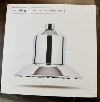 Afina Filtered Shower Head - High Pressure Rain Shower System, Removes 99% Ch...