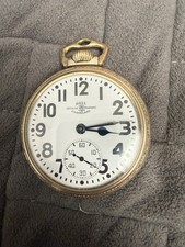 Vintage BALL Official RR Standard Pocket Watch Cleveland Gold Filled Case