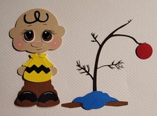 Charlie Brown Christmas Set. Scrapbook, Card Making Paper Piecing