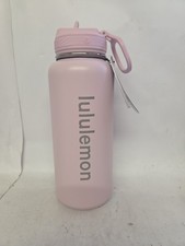 lululemon back to life sport bottle 32oz straw lid