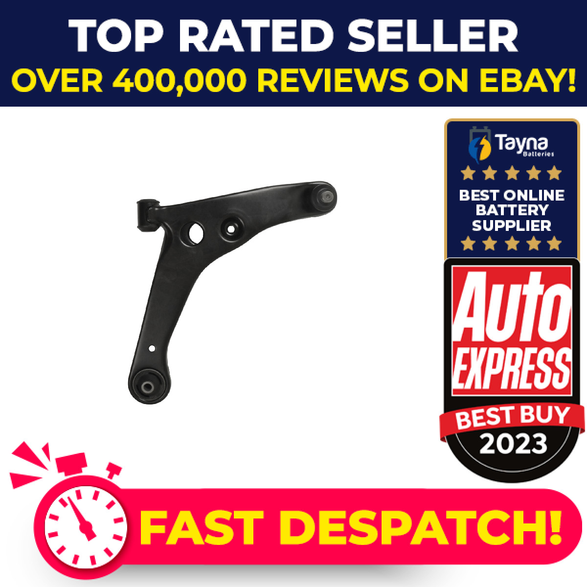 Wishbone / Suspension Arm fits MITSUBISHI LANCER Mk7 2.0 Front Right 03 to 13