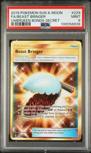Beast Bringer graded PSA 9 for sale on eBay
