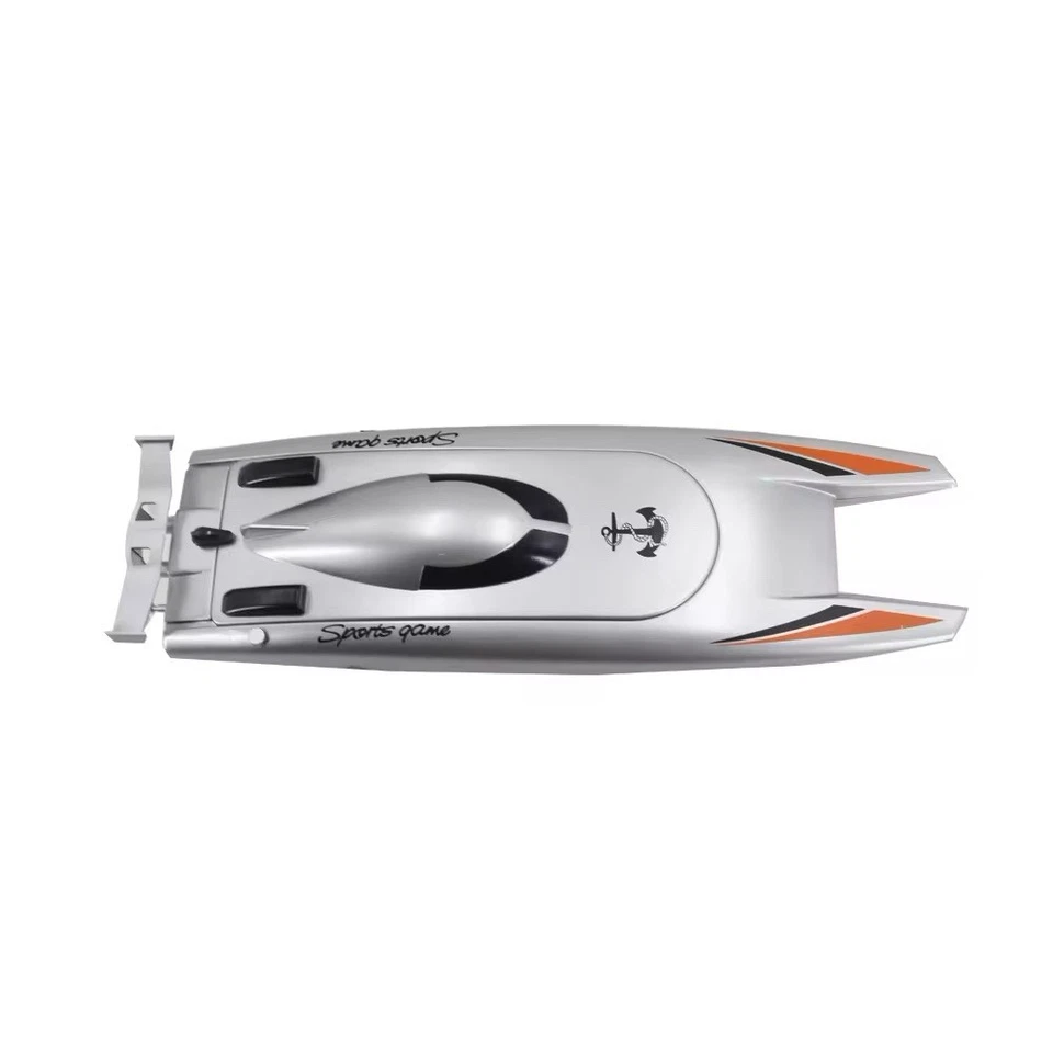 2.4G RC Barco de Carreras de Alta Velocidad Impermeable Control Remoto Lancha Rápida 30 Km/h Foto 2 de 4