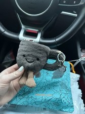 Jellycat Amuseables Coffee Cup Plush Toy Keychain Soft Stuffed Collectible NWT