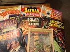 Old vintage comic book lot, Superboy, Batman,I Spy, Fatman,Dr. Graves,Solar Man