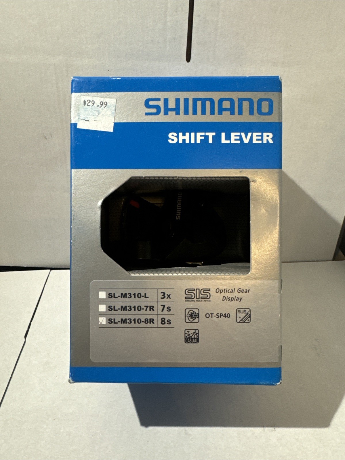 Shimano SL-M310-8R 8-Speed Right Trigger Shifter Black Unive