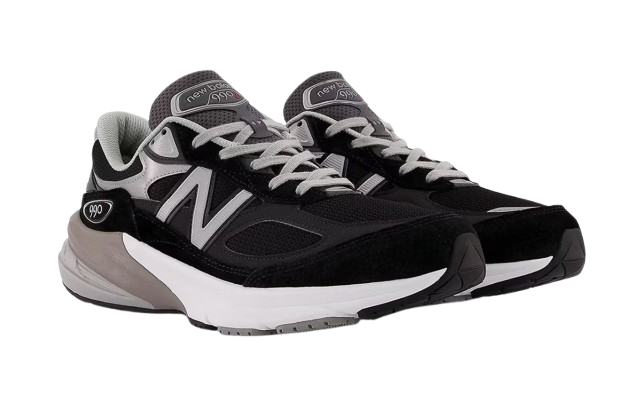 Size 11 - New Balance 990v6 Made in USA Black Silver for