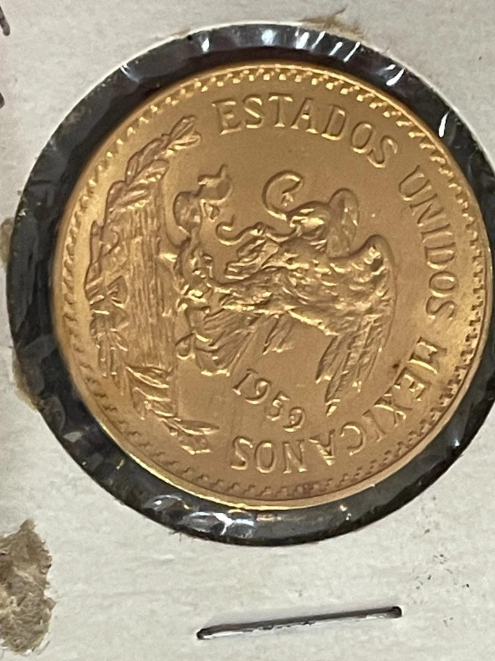México Gold 1959 20 pesos Foto 2 de 4