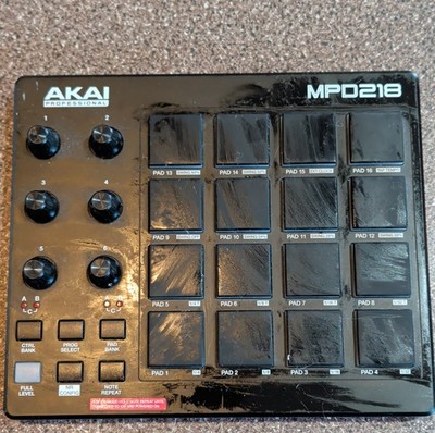 Akai MPD218 Pad Controller, Pad Triggers, 16 Keys, USB, Digital | eBay