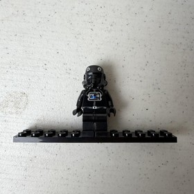 LEGO Star Wars 6206 TIE Interceptor Set TIE Pilot 100% Complete No Box