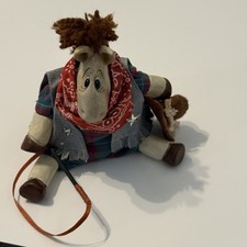 The Country Folks Buckshot Fishing Horse Kathleen Kelly Shelf Sitter Russ Berrie