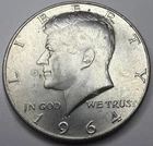 1964 KENNEDY SILVER HALF DOLLAR T14