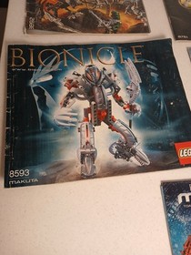 Lot of 5 Vintage LEGO Bionicle Manuals Instructions Only 8761 8892 8733 8923 891