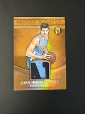 2016 Gold Standard Rookie Newly Minted Patch Juan Hernangomez /25