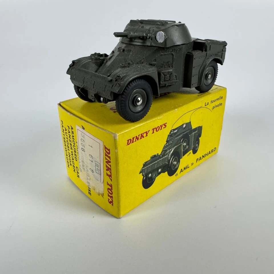 French Dinky 814 AML Panhard Armoured Car excellent boxed - Изображение 2 из 4