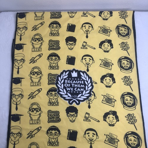Because of Them We Can (BOTWC) Yoga Towel 24x72