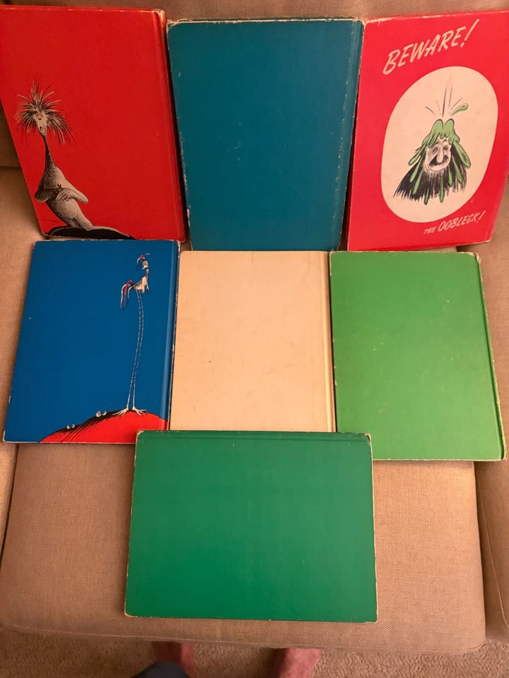 Винтажные издания 7 Dr. Suess в твердом переплете BC 1949-1962-Bartholomew & the Oobleck - Изображение 2 из 4