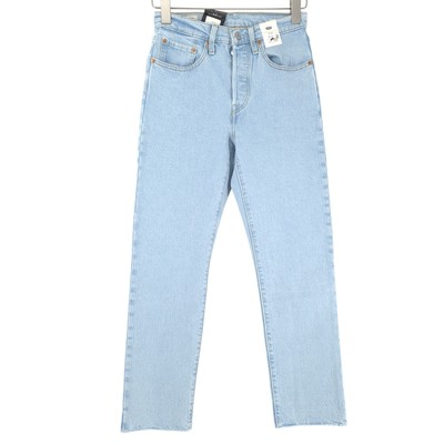 Levi's Jeans 501 Damen Stretch Regular Gerade Er0 Größe W26 L26