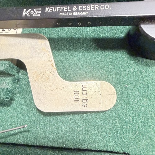 Keuffel & Esser Compensating Polar Planmeter Tool (4236M) Area of (2245,9sq, cm) - Bild 9 von 24
