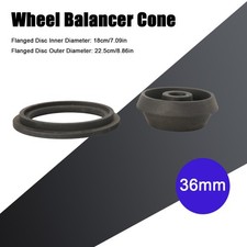 Universal 36mm Wheel Balancer Adapter Cone Flange Disc For Car Truck Caravan