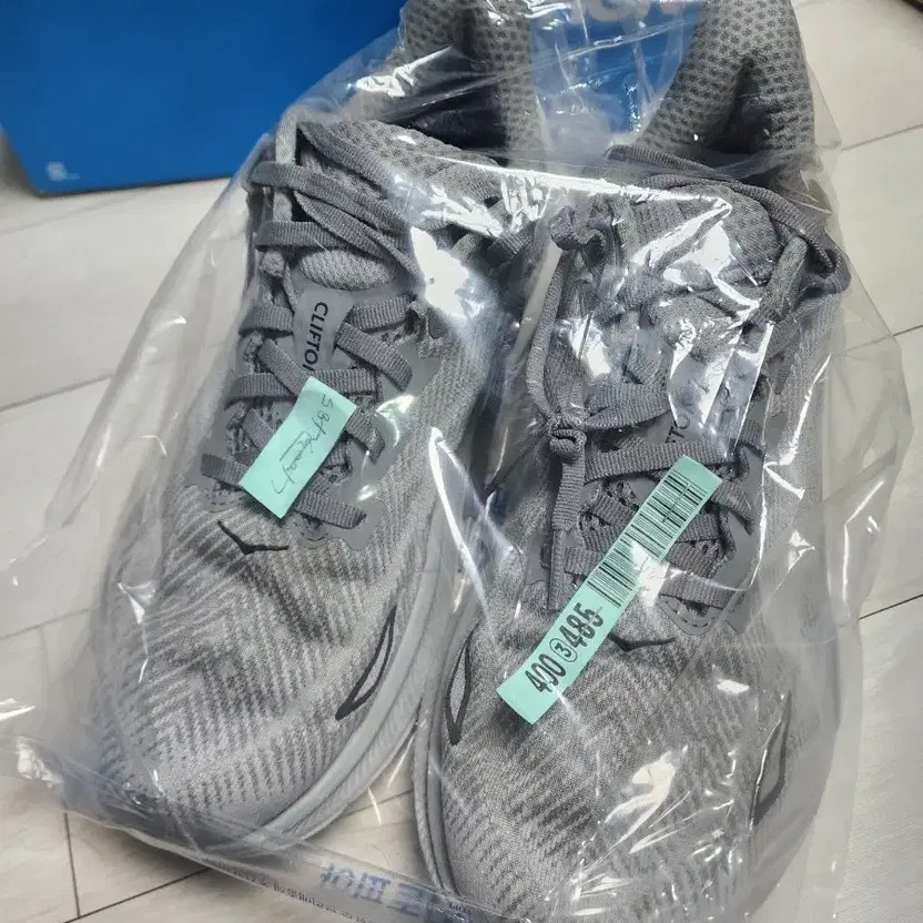 Hoka Clifton 9 Wide Gray Running Shoes, Size 260mm thumbnail 5