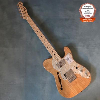 メンテ済 70s JV Franpton Telecaster Thinline Fender Made in Japan Traditional 70s Telecaster Thinline Natural