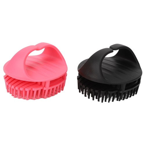 2pcs Shampoo Brush Portable Ergonomic Dandruff Removal Exfoliating Scalp MassSA - Picture 8 of 12