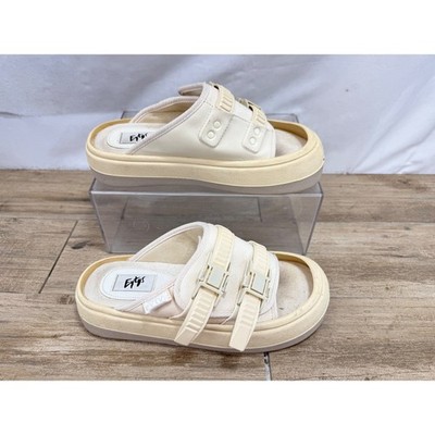EYTYS エイティス CAPRI カプリ NEOPRENE サンダル 41 Eytys Capri CCE Platform Sandals Off White Cream Buckle Slides