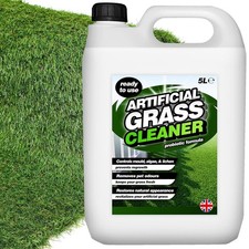 5L Artificial Grass Cleaner & Disinfectant Ready To Use Formula Controls Mould