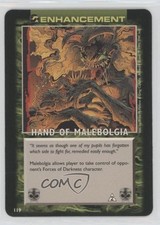 1995 Spawn - Power Cardz Trading Card Game Hand of Malebolgia #119