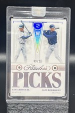 2022 Panini Flawless Dual Diamond Picks Ken Griffey Jr Alex Rodriguez 9/20 SP