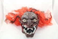 Halloween Mask The Paper Magic Group PMG 2001  Red Long Hair Zombie Monster