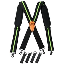 MELOTOUGH Tool Belt Suspenders Tool belt Harness for Heavy Duty Work belt with M