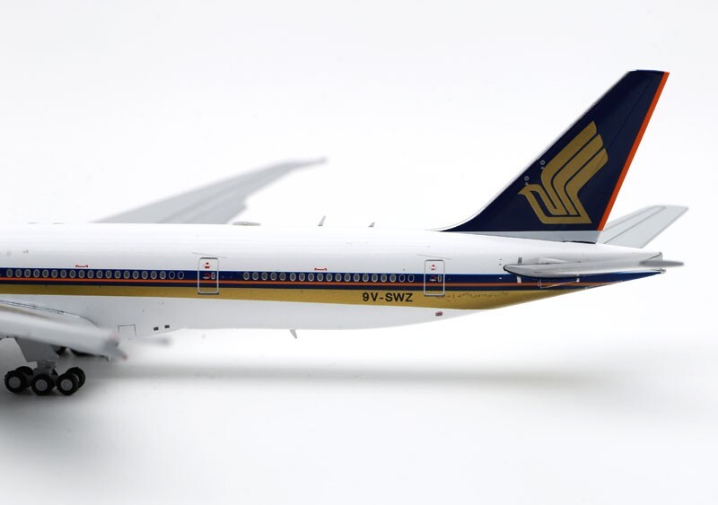 JC Wings SIA B777-300 9V-SWZ シンガポール航空 1:400 JC Wings Singapore Airlines B777-300ER Diecast Models